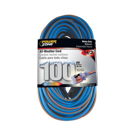 PowerZone 14/3 x 100' Extension Cord