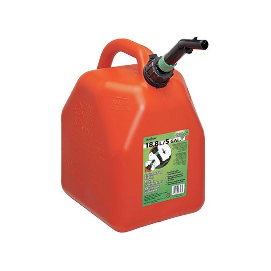 Scepter 5 Gallon EPA Certified Poly Gas Can Red