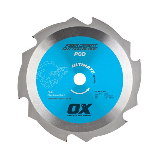 OX Tools 7-1/4" Fiber Cement Blade