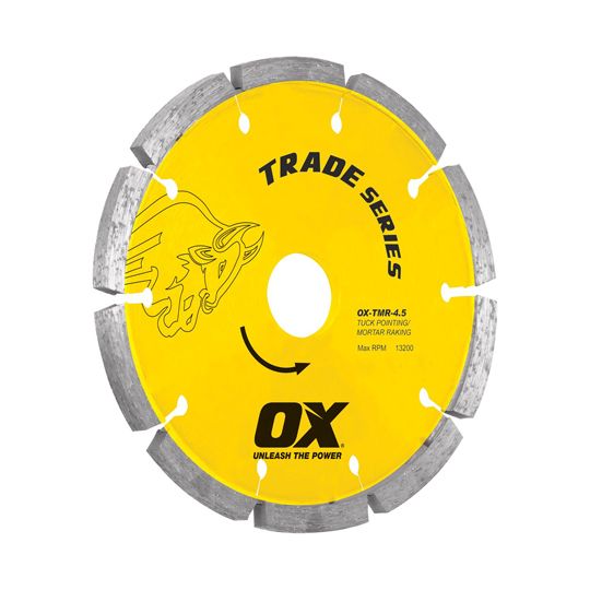 OX Tools 4-1/2" Trade Tuck Pointing Diamond Blade