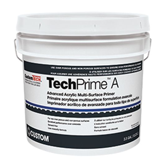 Custom Building Products TechPrime A Acrylic Primer - 3.5 Gallon Pail