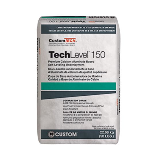 Custom Building Products TechLevel 150 Self-Leveling Underlayment - 50 Lb. Bag