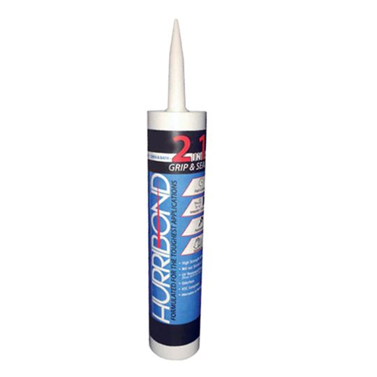 Smart Vent Products HurriBond&trade; 2-in-1 Adhesive - 10.3 Oz. Cartridge Grey