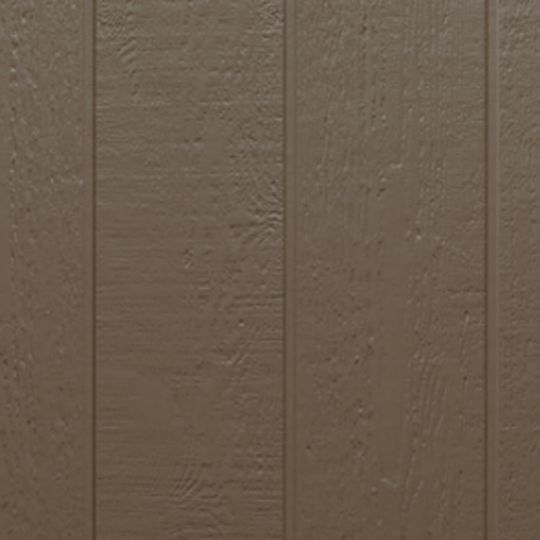 Allura 5/16" x 4' x 10' Traditional Cedar 8" OC Groove Vertical Fiber Cement Panel Pewter