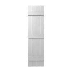 Variform By PlyGem 15" x 55" Board & Batten 4 Board Closed Shutter