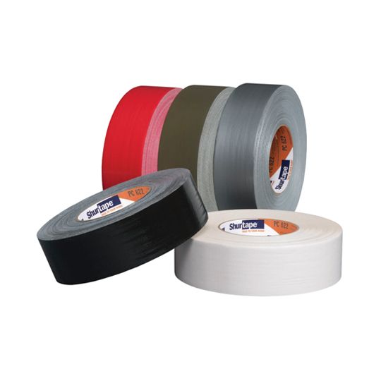 Shurtape Technologies 2" x 180' PC 622 Premium Grade Conformable Cloth Duct Tape White