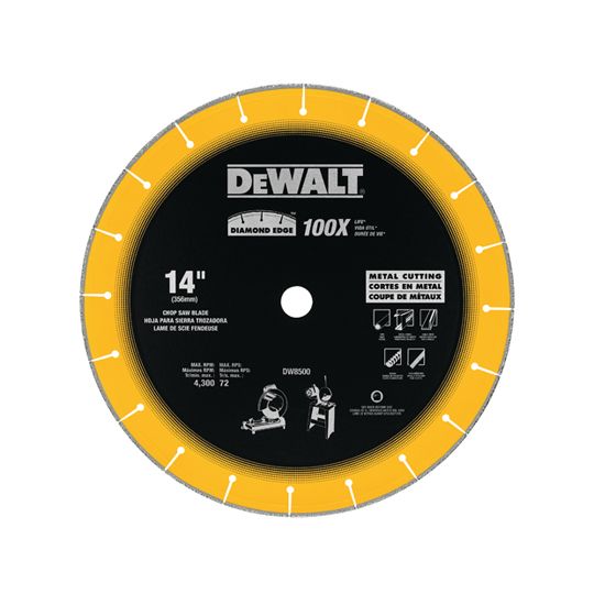 DeWalt 14" x 1" Diamond Edge Chop Saw Blade