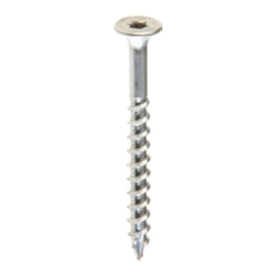 Grip-Rite 4" x #12 Stainless Steel #316 Bugle-Head Deck Screws - 1 Lb. Tub