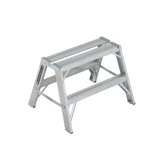 Louisville Ladder 2' Aluminum Sawhorse Ladder - 300 Lb. Load Capacity