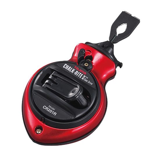 Tajima 100' Snap-Line Fast Wind Chalk Reel Red