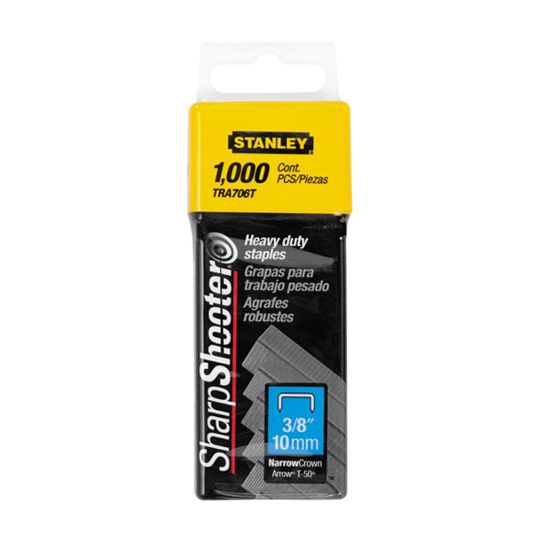 Stanley Bostitch 3/8" Sharpshooter Staples - Pack of 1,000