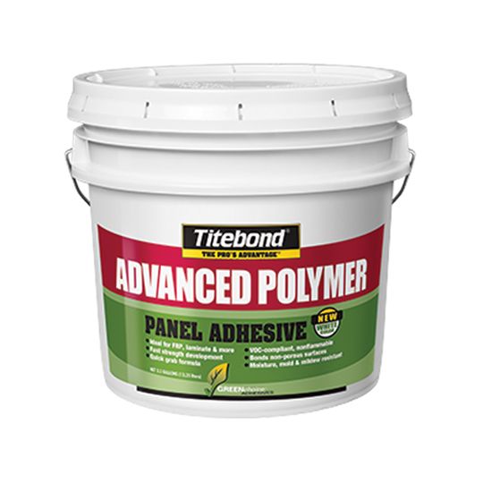 Titebond GREENchoice&trade; Advanced Polymer Panel Construction Adhesive - 3.5 Gallon Pail White