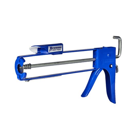 Newborn Model 111 Hex Rod Parallel Frame Caulk Gun Blue