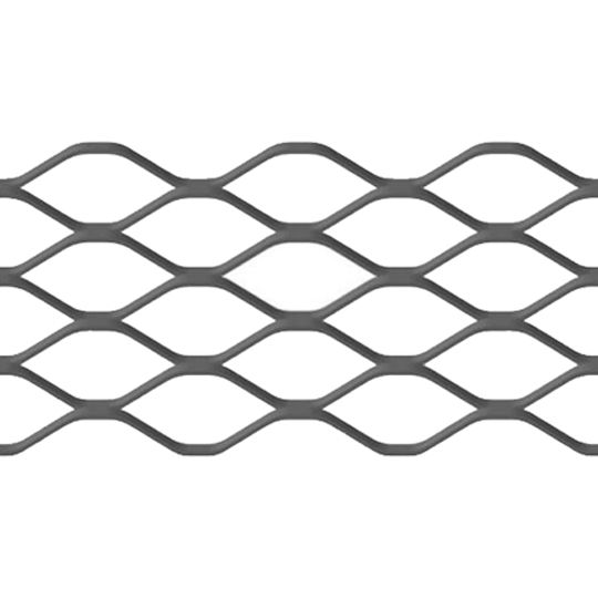 Clark Dietrich Building Systems 27" x 97" Galvanized Flat Diamond Mesh Flat Wire Lath - 1.75 Lbs.