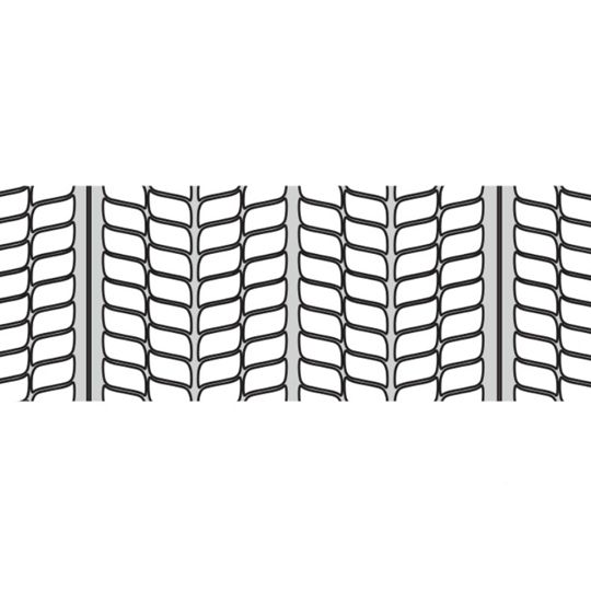 Clark Dietrich Building Systems 27" x 97" Galvanized 3/8" High Rib Wire Lath - 3.4 Lbs.