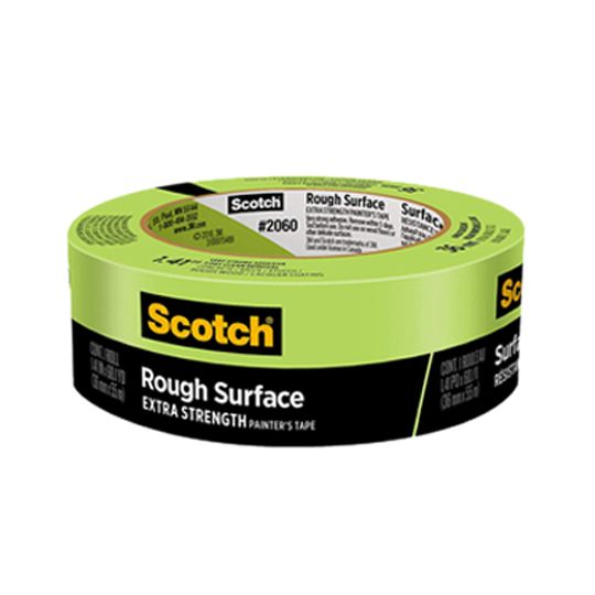 3M 1-1/2" x 60 yd Masking Tape 2060 Green