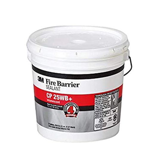 3M CP 25WB+ Fire Barrier Sealant - 5 Gallon Pail Red