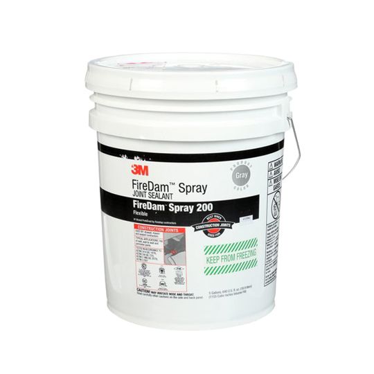 3M FireDam&trade; Spray 200 - 5 Gallon Pail Grey