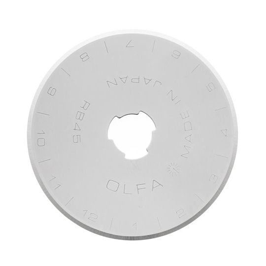 OLFA 45mm Tungsten Tool Steel Rotary Blades - Pack of 5