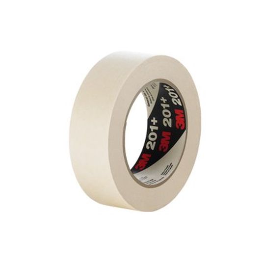 3M 1-1/2" x 60 yd 201+ General Use Masking Tape Tan