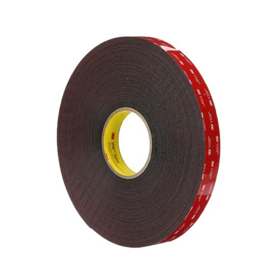 3M 90 mil x 1/2" x 36 yd B23F VHB&trade; Structural Glazing Tape Black