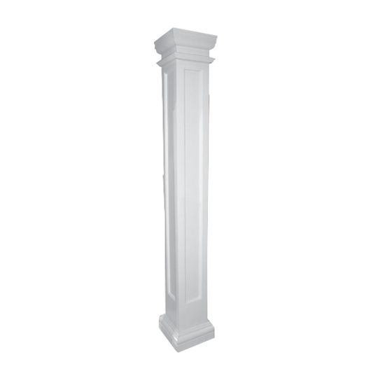 HB&G Building Products 10" x 9' Square Recessed Panel PermaLite&reg; Column