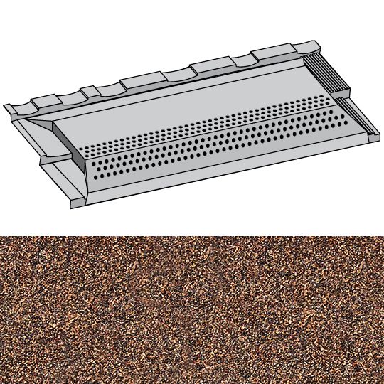 Unified Steel EZ-Vent Cottage Shingle Charcoal