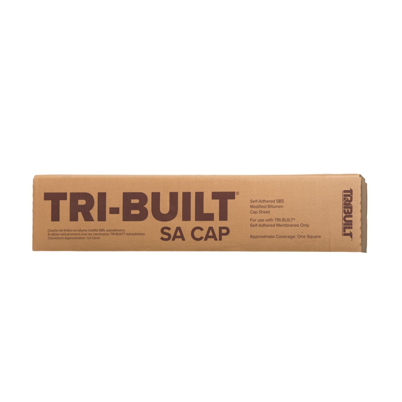 TRI-BUILT 39-3/8" x 32' 11" SA Cap Sheet 1 SQ. Roll Moire Black