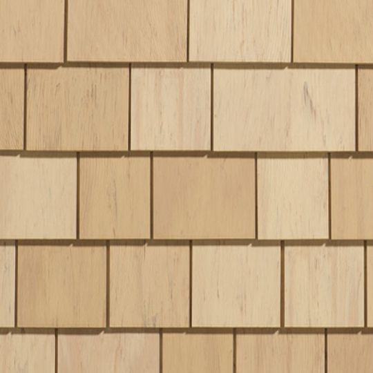 CertainTeed Siding Cedar Impressions&reg; Individual 5" Sawmill Polymer Shingle Siding - 33.33 Sq. Ft. Carton Seagrass