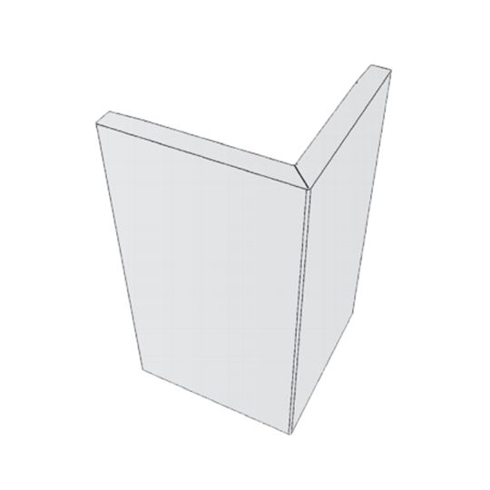 Royal Building Products 10' Celect&reg; Outside Corner Post Castlestone