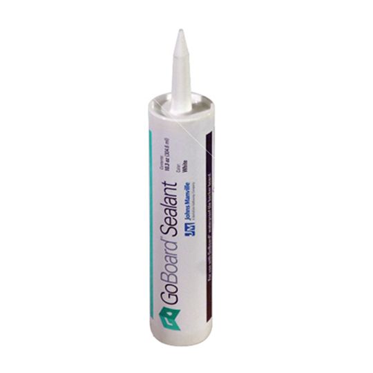 Johns Manville GoBoard&reg; Sealant 10.3 Oz. Cartridge White