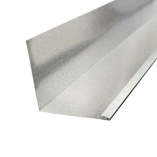 DOT Metal Products 6" x 11-1/2" x 1/2" Turnback Flashing - Standard Gauge