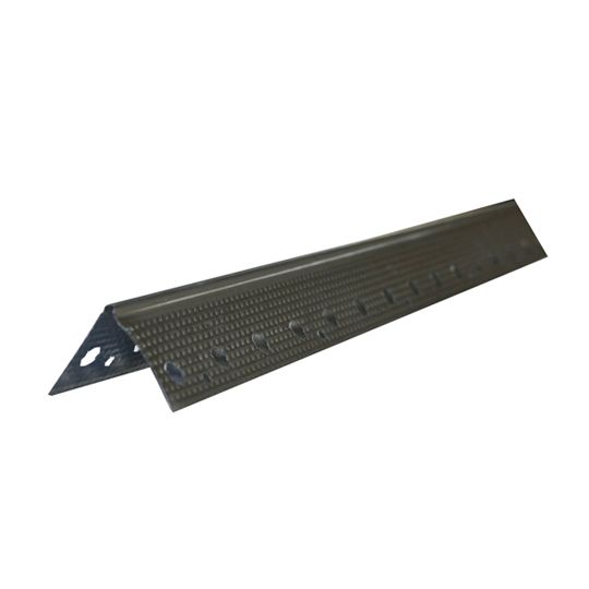 Flamco 1-1/4" x 10' Electro-Galvanized Splay Corner Bead Dull