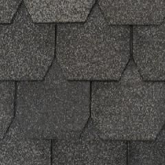 F-WAVE REVIA&trade; Designer Slate Synthetic Roofing Shingles - Estate...