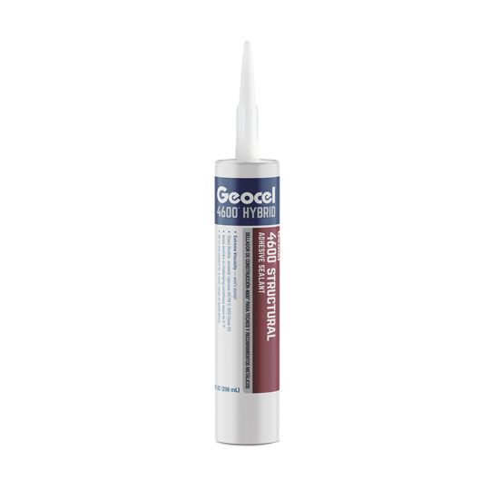 Geocel 4600&trade; Hybrid Structural Adhesive Sealant - 10 Fl. Oz. Cartridge Grey