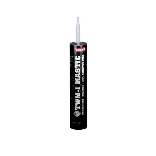 TAMKO TWM-1 Rubberized Bitumen Mastic - 29 Oz. Tube Black