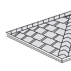 Atlas Roofing StormMaster&reg; Hip & Ridge Shingles with Core4&trade;