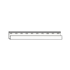 Quality Edge 1/2" VESTA&trade; Steel J-Channel - Solid Finish