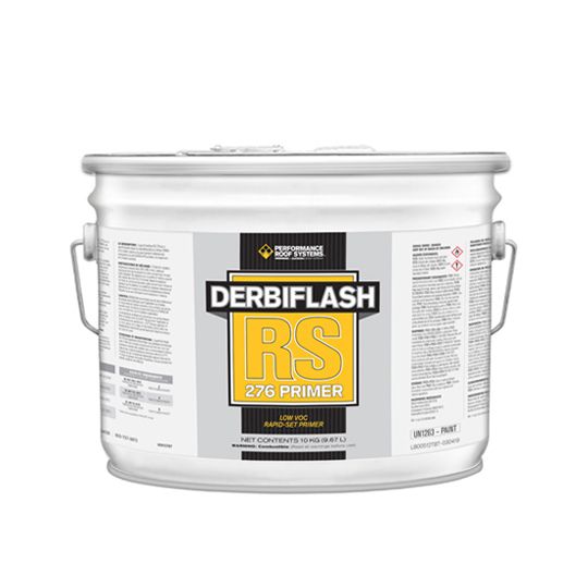 Performance Roof Systems Derbiflash RS 276 Primer - 10 kg Pail Clear