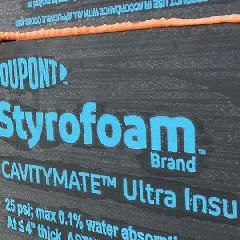 DuPont Styrofoam&trade; Brand Cavitymate&trade; Ultra XPS Foam Insulation