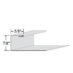 Edco Products 7/8" Steel J-Channel - ENTEX Finish