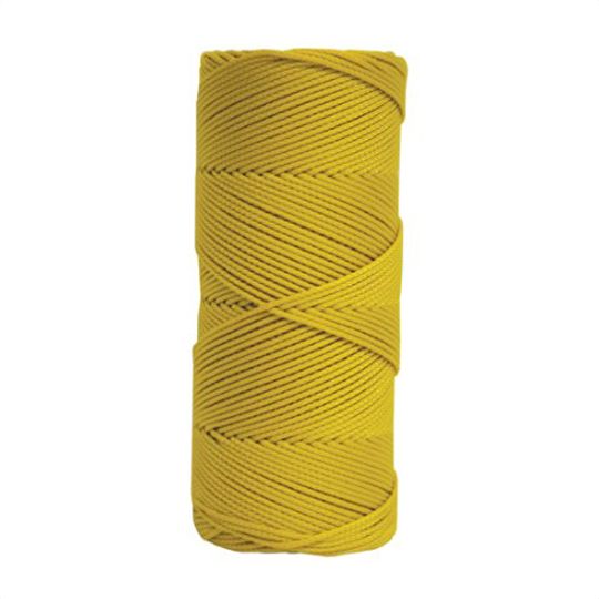 Kraft Tool 500' Professional Braided Nylon Mason's Line Yellow