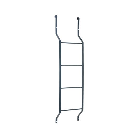 Monarch Materials Group 7-Rung Steel Window Well Ladder Grey