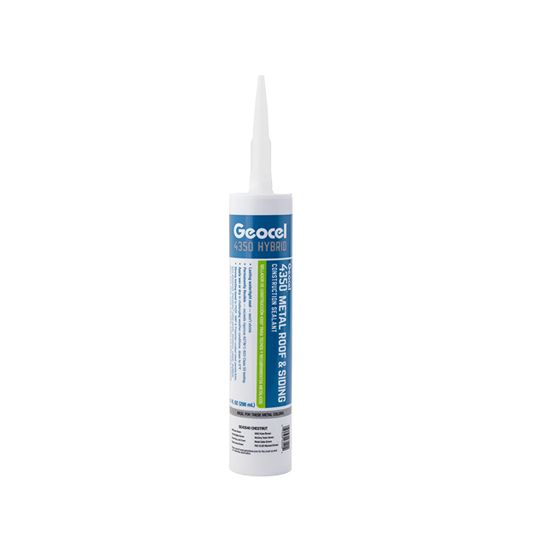 Geocel 4350 Hybrid Metal Roof & Siding Construction Sealant - 10 Fl. Oz Tube Burnished Slate