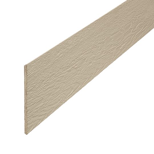 Wausau Supply 3/8" x 8" x 16' Diamond Kote&reg; Cedar Flat Lap Siding - Pack of 4 Pelican