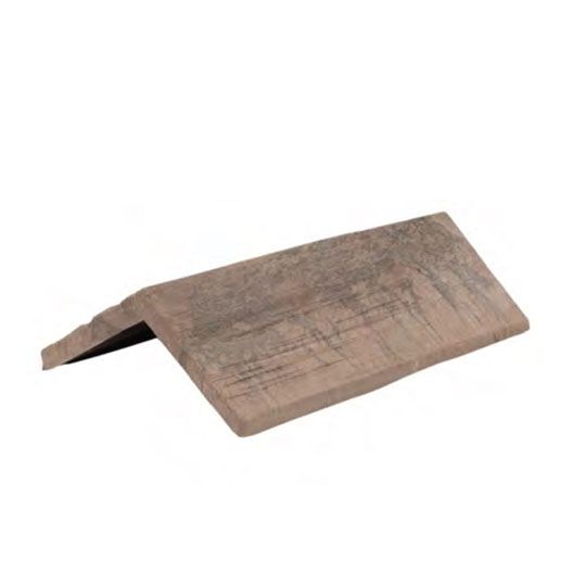 Brava Roof Tile Cedar Shake Tile Hip & Ridge (Class C) Aged