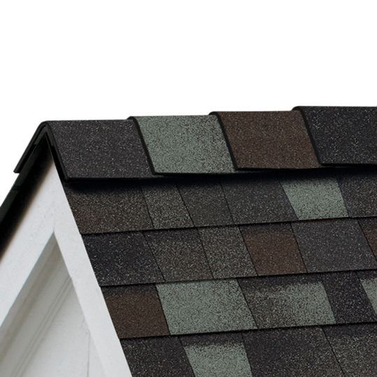 Owens Corning TruDefinition&reg; RIZERidge&reg; Hip & Ridge Shingles Williamsburg Grey