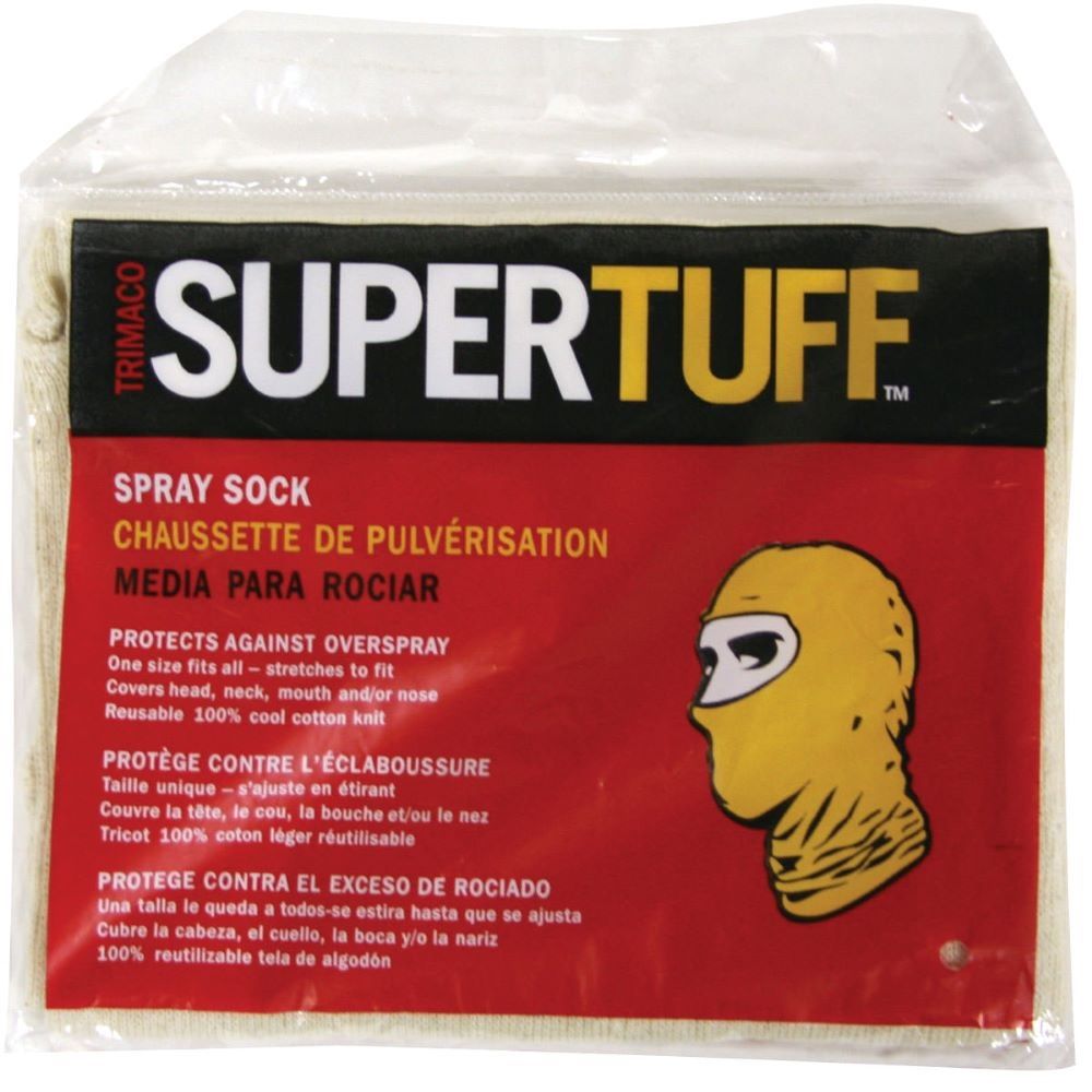 Orgill SUPERTUFF 3 Way Stretch Spray Paint Sock with Hood